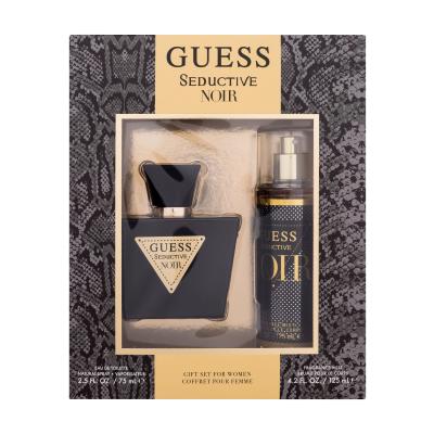 GUESS Seductive Noir Zestaw EDT 75 ml + Spray do ciała 125 ml