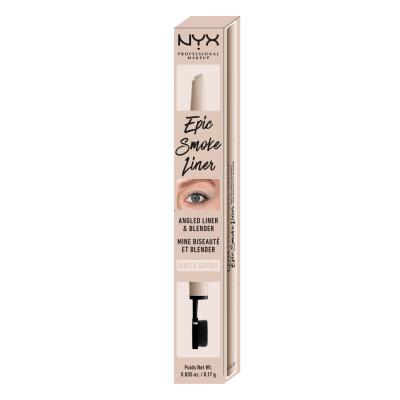 NYX Professional Makeup Epic Smoke Liner Kredka do oczu dla kobiet 0,17 g Odcień 01 White Smoke