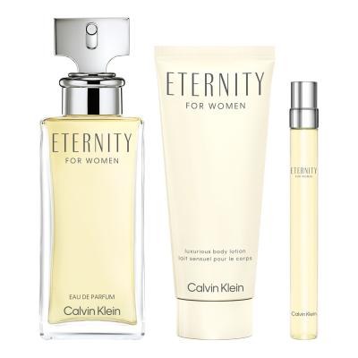 Calvin Klein Eternity SET2 Zestaw EDP 100 ml + mleczko do ciała 100 ml + EDP 10 ml