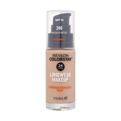 Revlon Colorstay Combination Oily Skin SPF15 Podkład dla kobiet 30 ml Odcień 240 Medium Beige