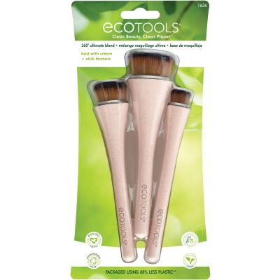 EcoTools Brush 360° Ultimate Blend Pędzel do makijażu dla kobiet Zestaw