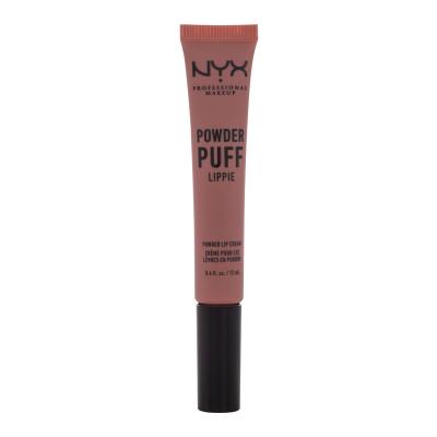 NYX Professional Makeup Powder Puff Lippie Pomadka dla kobiet 12 ml Odcień 01 Cool Intentions Uszkodzone pudełko
