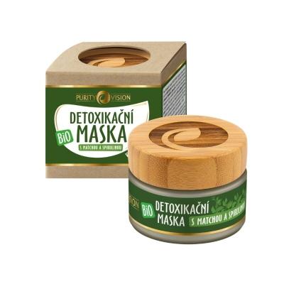 Purity Vision Detox Mask Matcha &amp; Spirulina Maseczka do twarzy 40 ml