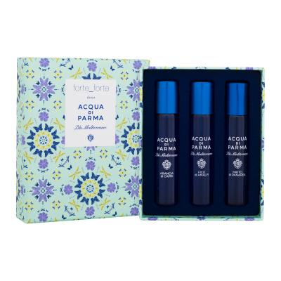 Acqua di Parma Blu Mediterraneo forte_forte Limited Edition Zestaw woda toaletowa Mirto di Panarea 12 ml + woda toaletowa Arancia di Capri 12 ml + woda toaletowa Fico di Amalfi 12 ml