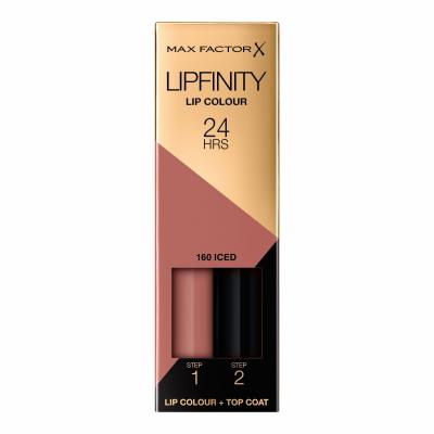 Max Factor Lipfinity Lip Colour Pomadka dla kobiet 4,2 g Odcień 160 Iced