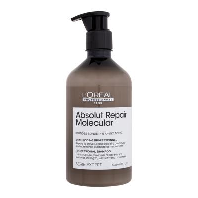 L'Oréal Professionnel Absolut Repair Molecular Professional Shampoo Szampon do włosów dla kobiet 500 ml