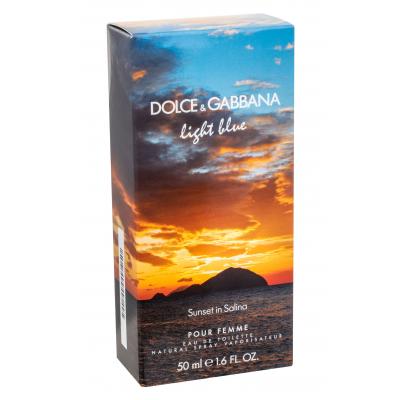 Dolce&amp;Gabbana Light Blue Sunset in Salina Woda toaletowa dla kobiet 50 ml