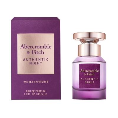 Abercrombie &amp; Fitch Authentic Night Woda perfumowana dla kobiet 30 ml