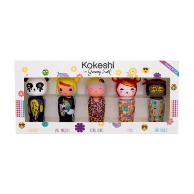 Kokeshi By Jeremy Scott The Trip Of The Mini Fashion Kokeshi Zestaw woda toaletowa Bambu 5 ml + woda toaletowa Cherry 5 ml + woda toaletowa Lotus 5 ml + woda toaletowa Litchee 5 ml + woda toaletowa Tonka 5 ml