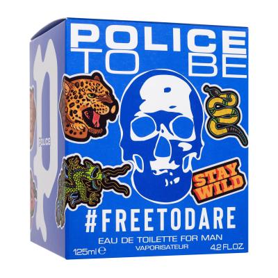 Police To Be #FREETODARE Woda toaletowa dla mężczyzn 125 ml