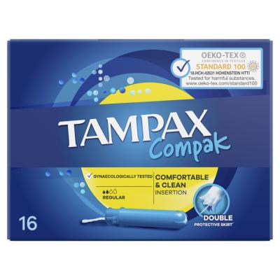 Tampax Compak Regular Tampon dla kobiet Zestaw