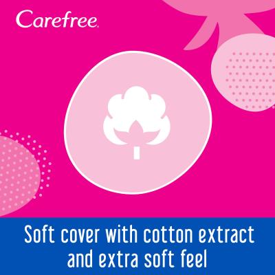 Carefree Cotton Feel Flexiform Wkładka higieniczna dla kobiet Zestaw