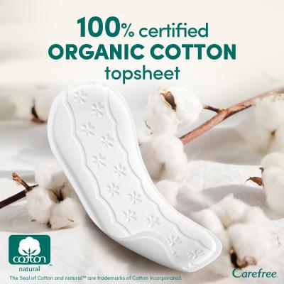 Carefree Organic Cotton Normal Wkładka higieniczna dla kobiet Zestaw