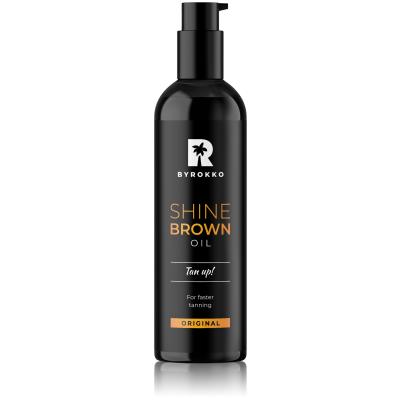 Byrokko Shine Brown Oil Preparat do opalania ciała dla kobiet 150 ml
