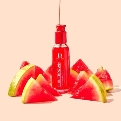 Byrokko Shine Brown Watermelon Tanning Oil Preparat do opalania ciała dla kobiet 145 ml