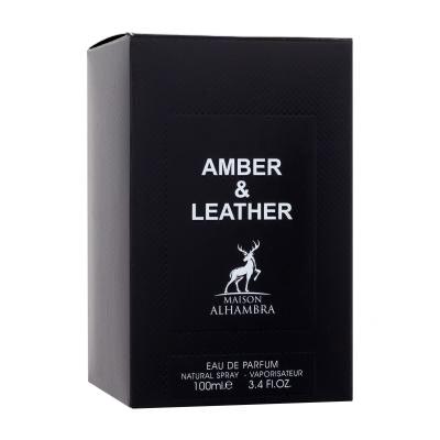 Maison Alhambra Amber &amp; Leather Woda perfumowana dla mężczyzn 100 ml Uszkodzone pudełko