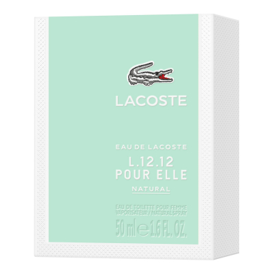 Lacoste Eau de Lacoste L.12.12 Natural Woda toaletowa dla kobiet 50 ml