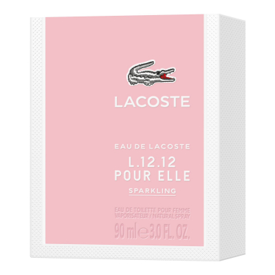 Lacoste Eau de Lacoste L.12.12 Sparkling Woda toaletowa dla kobiet 90 ml