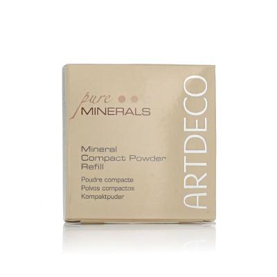 Artdeco Pure Minerals Mineral Compact Powder Puder dla kobiet Napełnienie 9 g Odcień 05 Fair Ivory