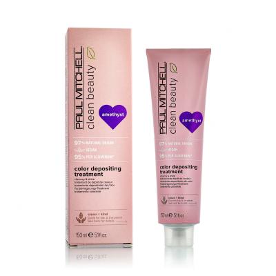 Paul Mitchell Clean Beauty Color Protect Color Depositing Treatment Maska do włosów dla kobiet 150 ml Odcień Amethyst