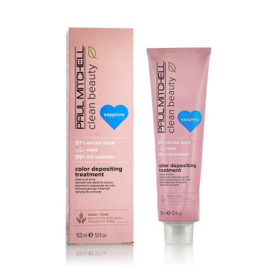 Paul Mitchell Clean Beauty Color Protect Color Depositing Treatment Maska do włosów dla kobiet 150 ml Odcień Sapphire
