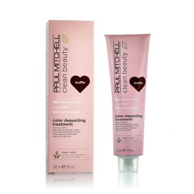 Paul Mitchell Clean Beauty Color Protect Color Depositing Treatment Maska do włosów dla kobiet 150 ml Odcień Truffle