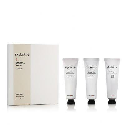 Skybottle Perfumed Hand Cream Gift Set Zestaw krem do rąk White Rain 50 ml + krem do rąk Viva La Pink 50 ml + krem do rąk Muhwagua 50 ml