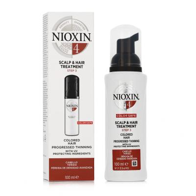 Nioxin System 4 Color Safe Scalp &amp; Hair Treatment Pielęgnacja bez spłukiwania dla kobiet 100 ml
