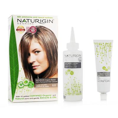 Naturigin Permanent Hair Colour Farba do włosów 115 ml Odcień Dark Golden Copper Blonde 6.0