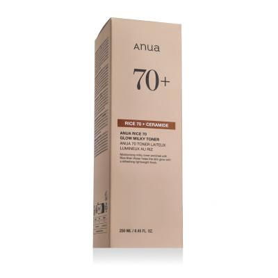 Anua Rice + Ceramide 70% Glow Milky Toner Wody i spreje do twarzy 250 ml
