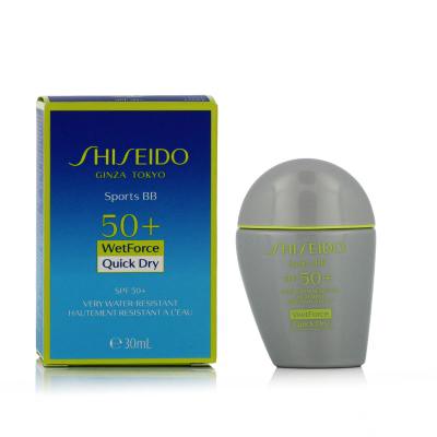 Shiseido Sports BB WetForce SPF50+ Krem BB dla kobiet 30 ml Odcień Dark