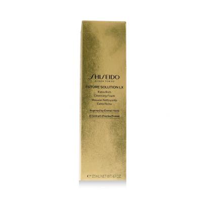 Shiseido Future Solution LX Extra Rich Cleansing Foam Pianka oczyszczająca dla kobiet 125 ml
