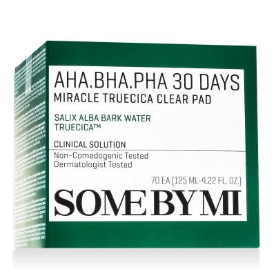 Some By Mi AHA.BHA.PHA 30 Days Miracle Truecica Clear Pad Chusteczki oczyszczające 70 szt