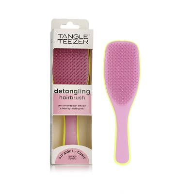 Tangle Teezer Wet Detangler Szczotka do włosów dla kobiet 1 szt Odcień Hyper Yellow Rosebud
