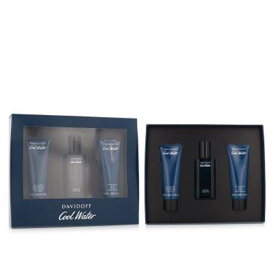 Davidoff Cool Water Zestaw Edt 40 ml + Żel pod prysznic 50 ml + Balsam po goleniu 50 ml