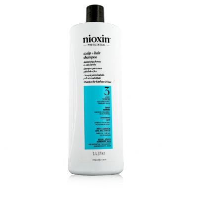 Nioxin System 3 Scalp + Hair Shampoo Szampon do włosów dla kobiet 1000 ml