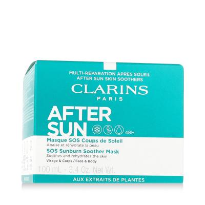 Clarins After Sun SOS Sunburn Soother Mask Preparaty po opalaniu dla kobiet 100 ml