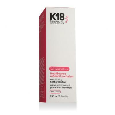 K18 HeatBounce Conditioning Heat Protectant Stylizacja włosów na gorąco dla kobiet 236 ml