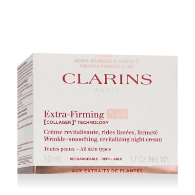 Clarins Extra-Firming Nuit Wrinkle Smoothing Revitalizing Night Cream Krem na noc dla kobiet Do napełnienia 50 ml