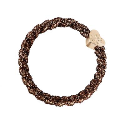 By Eloise London Gold Heart Gumka do włosów dla kobiet 1 szt Odcień Bronze