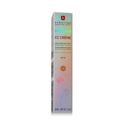 Erborian CC Crème Colour-Correcting Cream SPF30 Krem CC dla kobiet 40 ml Odcień Doré