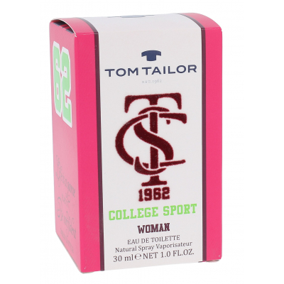 Tom Tailor College Sport Woman Woda toaletowa dla kobiet 30 ml