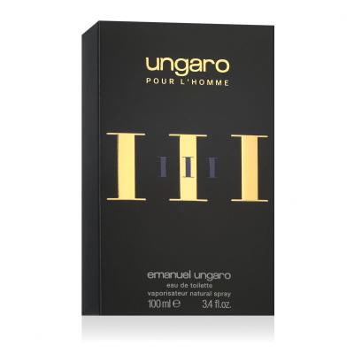 Emanuel Ungaro Pour L'Homme III Woda toaletowa dla mężczyzn 100 ml