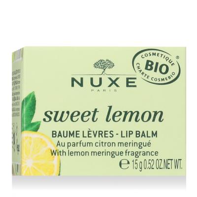 NUXE Sweet Lemon Lip Balm Balsam do ust dla kobiet 15 g