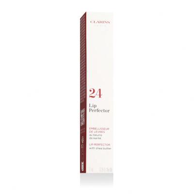 Clarins Lip Perfector Błyszczyk do ust dla kobiet 12 ml Odcień 24 fuchsia glow