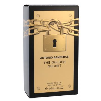 Antonio Banderas The Golden Secret Woda toaletowa dla mężczyzn 100 ml Uszkodzone pudełko