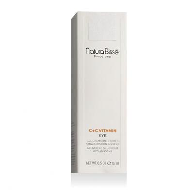 Natura Bissé C+C Vitamin Eye No-Stress Gel-Cream Krem pod oczy dla kobiet 15 ml
