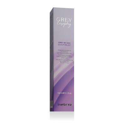 Inebrya GREYlosophy Grey By Day Scalp Relief Szampon do włosów 150 ml