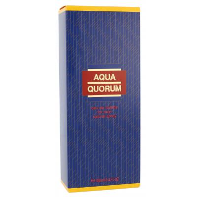 Antonio Puig Agua Quorum Woda toaletowa dla mężczyzn 100 ml Uszkodzone pudełko