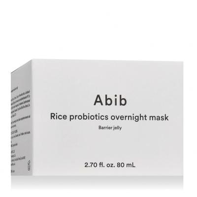 Abib Rice Probiotics Overnight Mask Barrier Jelly Maseczka do twarzy 80 ml